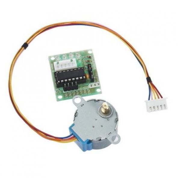 Step Motor 5v 4 Faz 5-Tel & Uln2003 Sürücü Kartı - 2