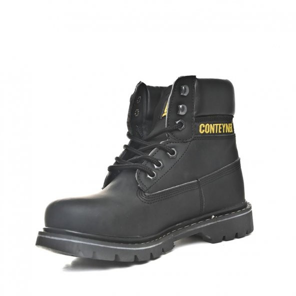 CONTEYNER BOT GRS 922 GRYZ SOĞUK YAĞMUR GEÇİRMEZ SİYAH UNISEX KAR BOTU 36-40 - 3