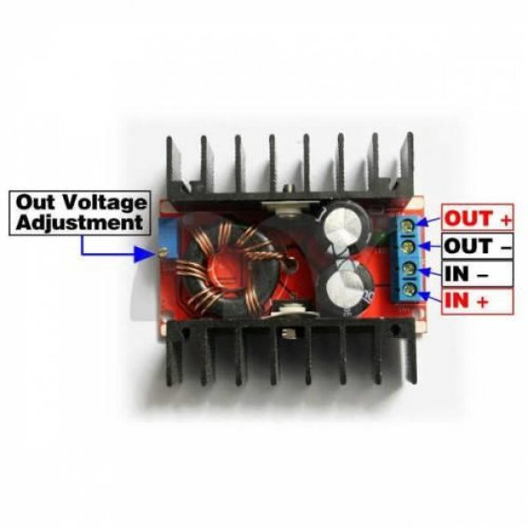 Dc-Dc Çevirici 150w Boost Converter Voltaj Yükseltici Regülatör - 2