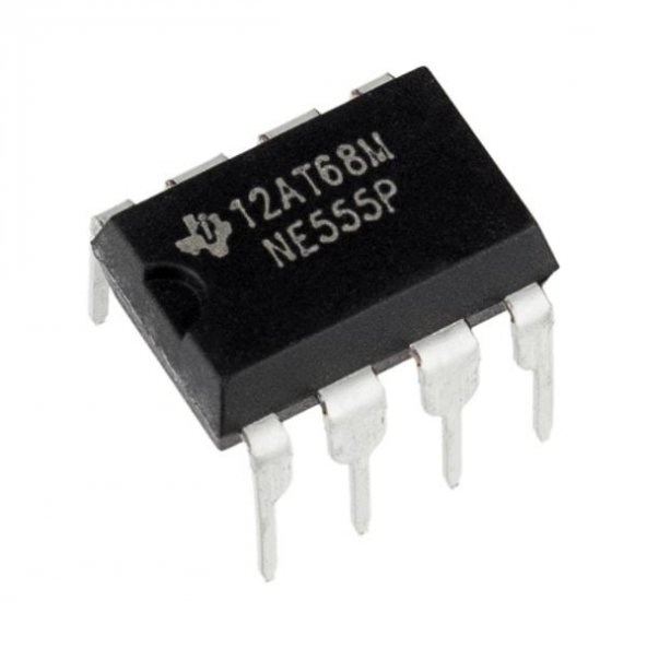 NE555 Dip-8 Zamanlayıcı - Osilatör - Pulse Jeneratör Entegresi