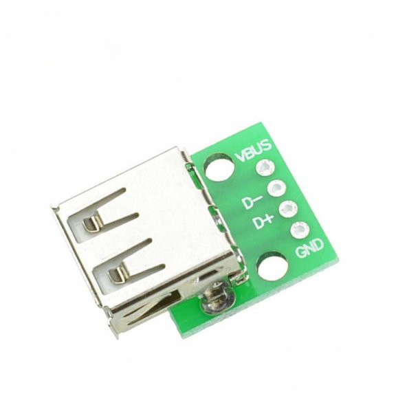 Usb Type A Dişi Soket Pcb Modülü - 4 Pin - Resim 2