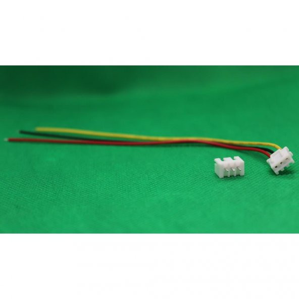 3 Pin Dişi-Erkek Tunik Soket Seti - 2.54 mm - 3