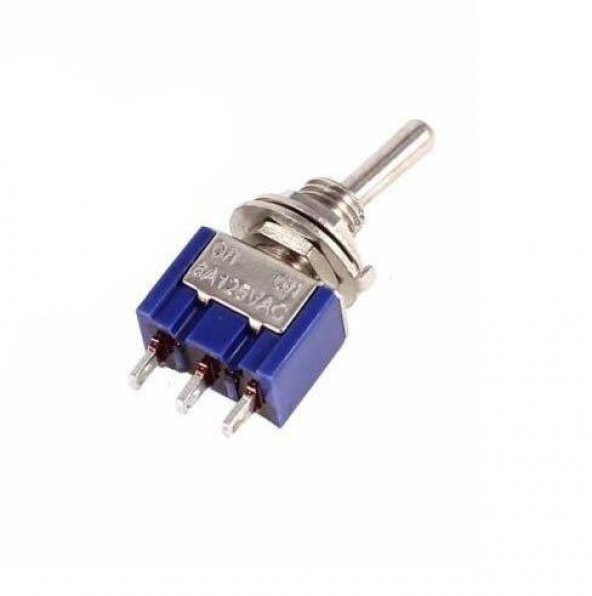 Mts-102 Toggle Anahtar On-On Switch 125v 3a - 2 Konumlu - 2