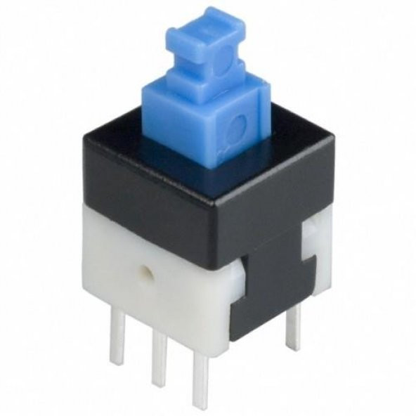 6 Pin On/off Kilitli Buton 5.8x5.8mm