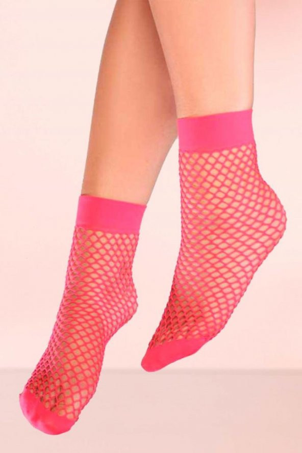 Mite Love İri File Soket Çorap 8 Renk - 7