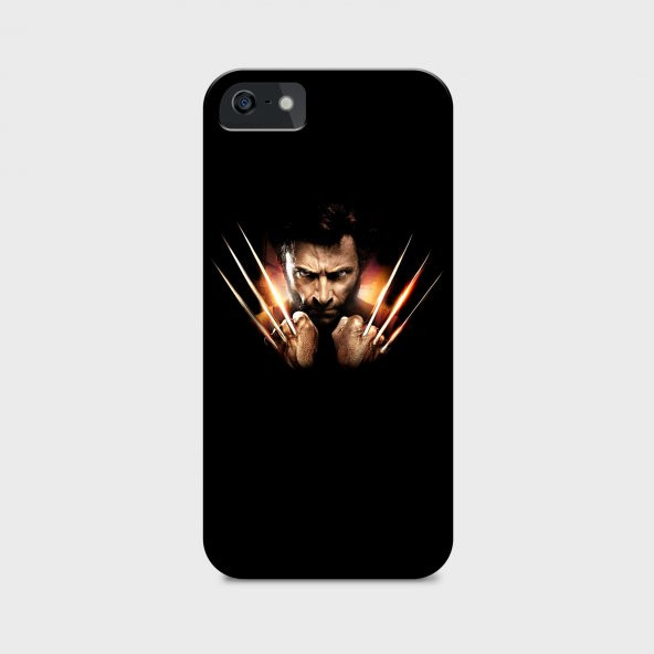 Wolverine Tasarımlı Kişiselleştirilebilir Telefon Kılıfı
