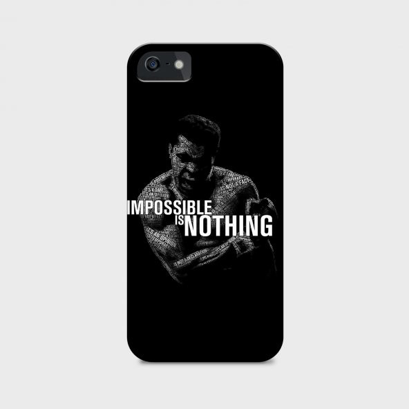 Muhammed Ali Tasarımlı Kişiselleştirilebilir Telefon Kılıfı