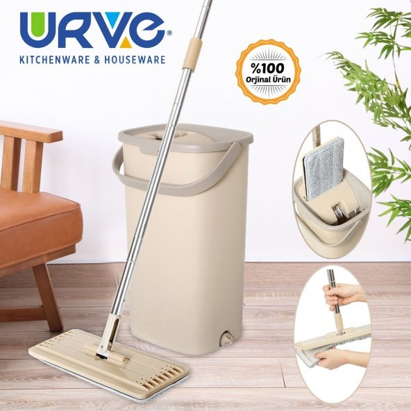 Urve Smart Flat Mop Temizlik Seti - 2