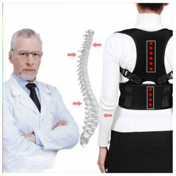 Kifoz Korsesi Skolyoz Korsesi Manyetik Ortopedik Dik Duru