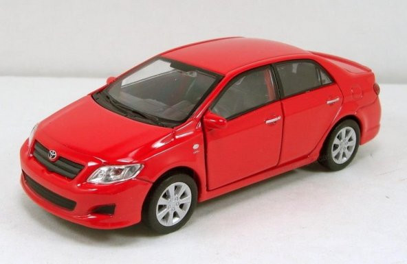 Toyota Corolla 1:36 Ölçek -kırmızı - 2