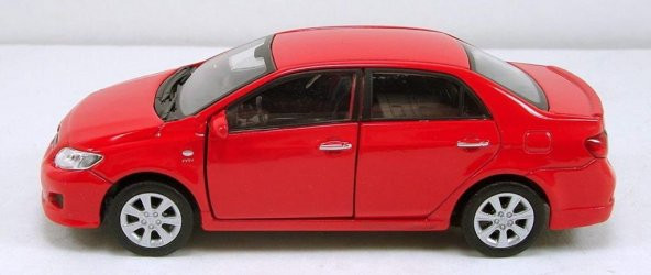 Toyota Corolla 1:36 Ölçek -kırmızı - 5