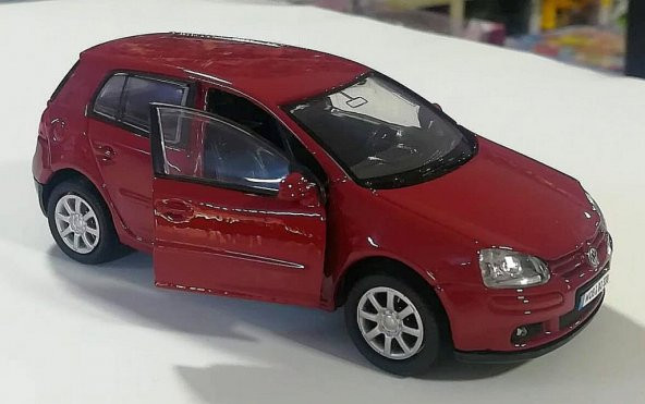 Volkswagen Golf 7 1/36 Ölçek Çek Bırak Metal Model Oyuncak Araba - 3