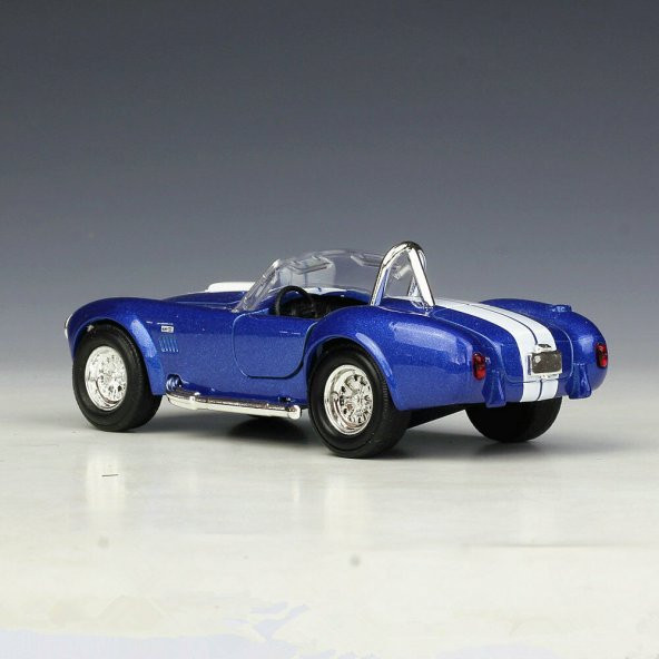 1965 Shelby Cobra 1:36 Ölçek -Lacivert - 2