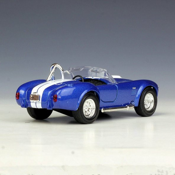 1965 Shelby Cobra 1:36 Ölçek -Lacivert - 3