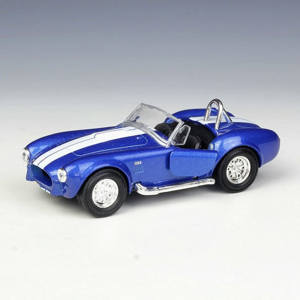 1965 Shelby Cobra 1:36 Ölçek -Lacivert - 4