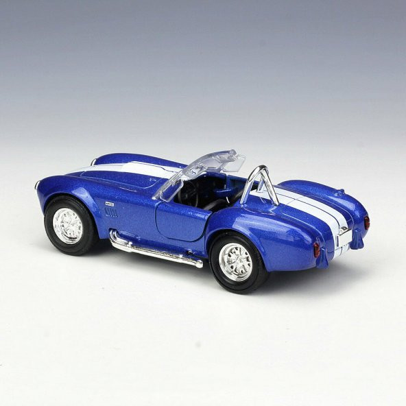 1965 Shelby Cobra 1:36 Ölçek -Lacivert - 5