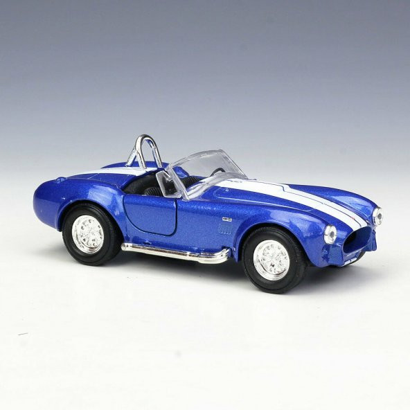 1965 Shelby Cobra 1:36 Ölçek -Lacivert - 7