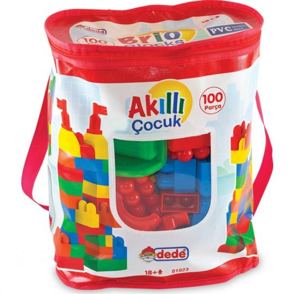 Akıllı Çocuk 40-60-100-125 Parça Lego Yapboz Puzzle Çantalı Pazıl - 3