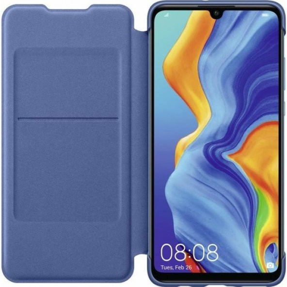Huawei P30 Lite Wallet Cover - Mavi