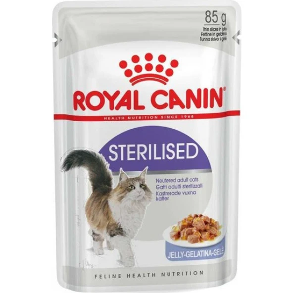Royal Canin Sterilised jelly 85 gr. Skt: 12/2025