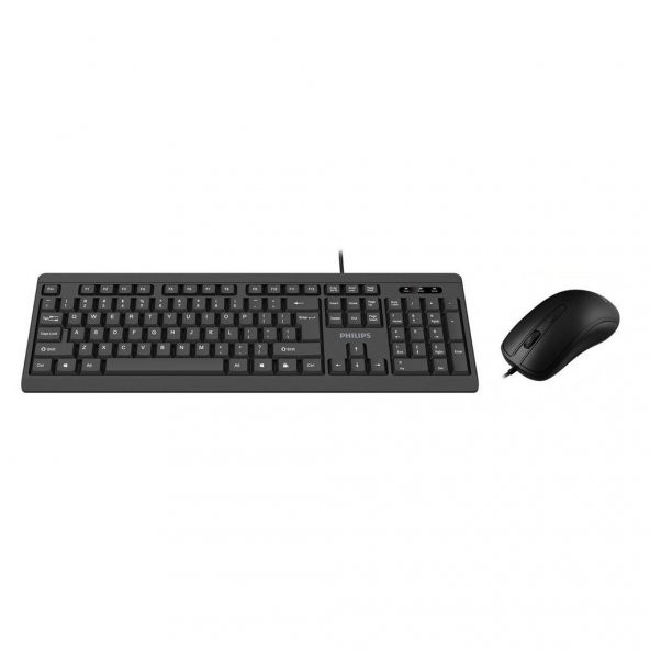 Philips SPT6224 Siyah Usb Q Standart Kablolu Klavye Mouse Set