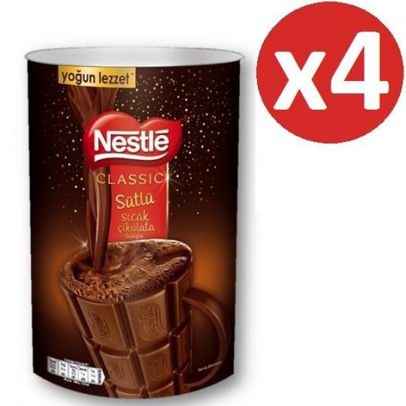 Nestle Sıcak Çikolata 1750g x 4 Adet