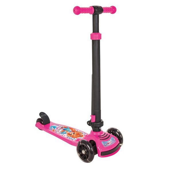 Pilsan Winx Power Scooter Kız Çocuk Scooter Eğitici 4 Yaş ÜStü Scooter - 1