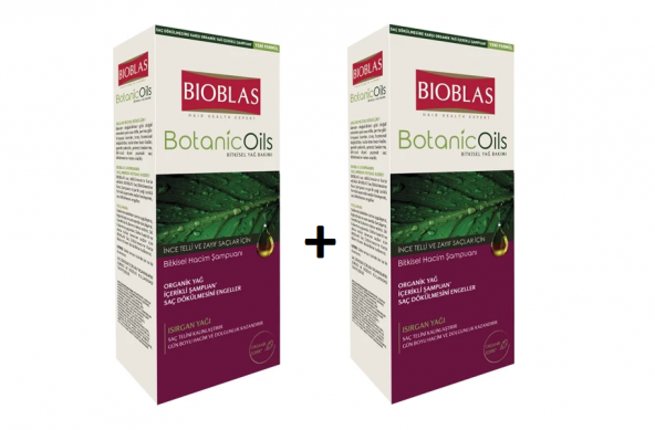 Bioblas Şampuan İnce telli Saçlar 360ml 2 Adet