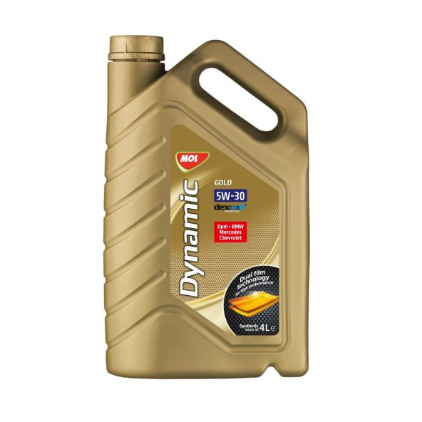 Mol Dynamic Gold 5W-30 DPF Motor Yağı 4 lt