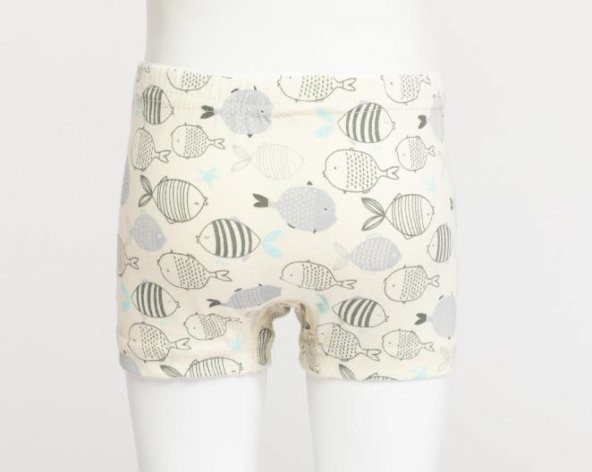 ÖDÜL 2009 ERKEK ÇOCUK 2 Lİ BOXER %100 PAMUK - Resim 2