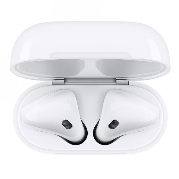 Apple AirPods 2. Nesil Bluetooth Kulaklık ve kablolu şarj kutusu