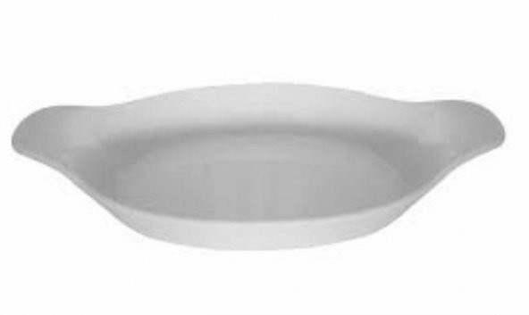 Porland Luna Beyaz Fırın Kabı 28cm