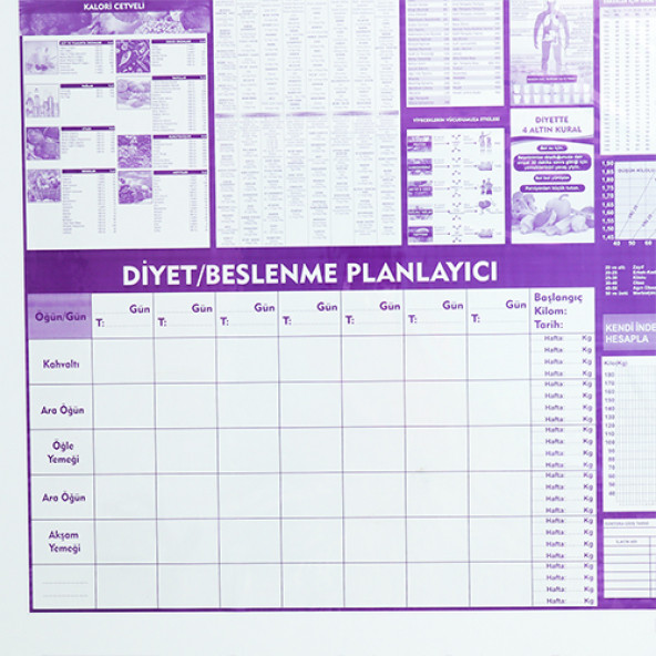 EVBUYA DİYET & BESLENME AKILLI KAĞIT - 4