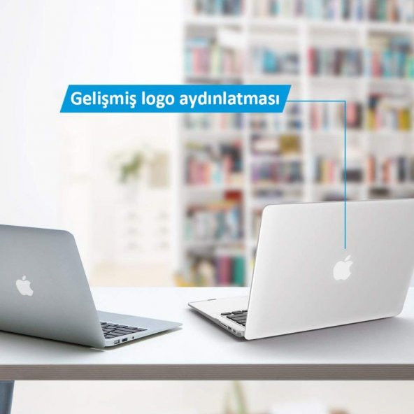 Codegen Apple 15" Macbook Pro A1707 A1990 Beyaz Kılıf Koruyucu Kapak CMPT-156W - 7