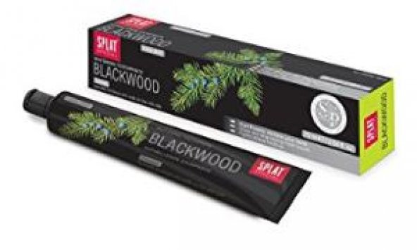 Splat Blackwood Karbon Siyah Bitkisel Diş Macunu 75ml