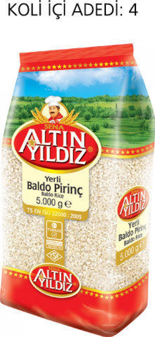 Altınyıldız Baldo Pirinç 5 Kg