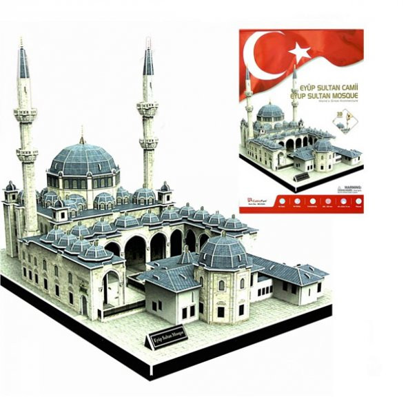Yabidur Eyüp Sultan Camii 3D Puzzle