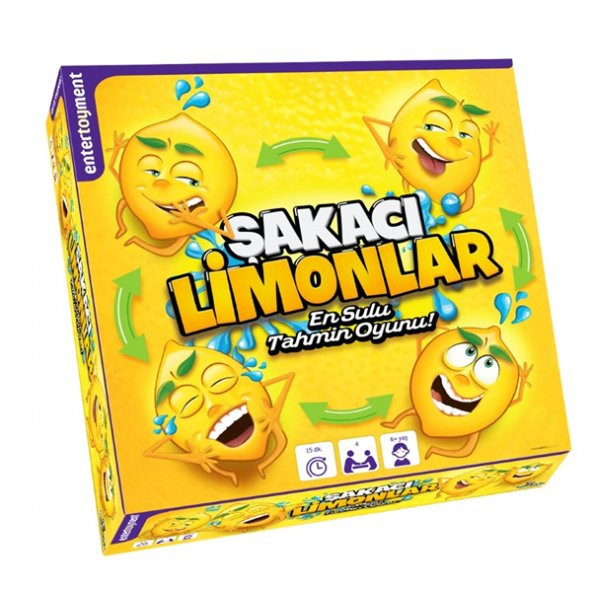 Şakacı Limonlar Eğlenceli Aile Kutu Oyunu