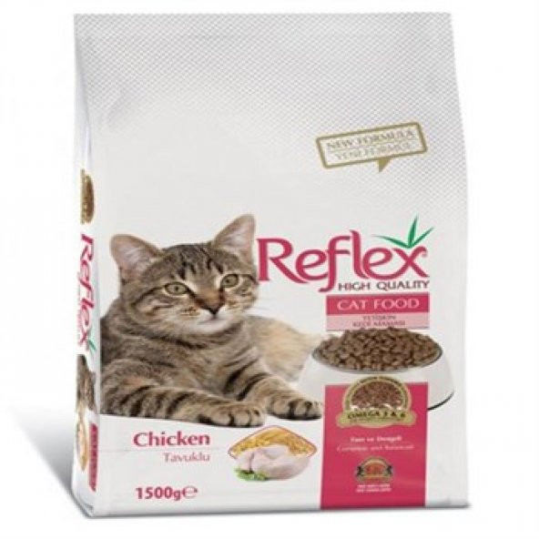Reflex Chicken Tavuk Etli Kedi Maması 1,5 Kg