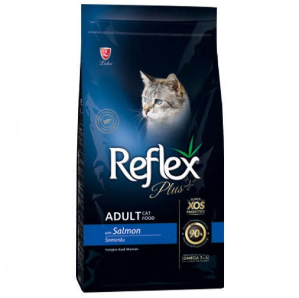 Reflex Plus Somonlu Kedi Maması 15 Kg