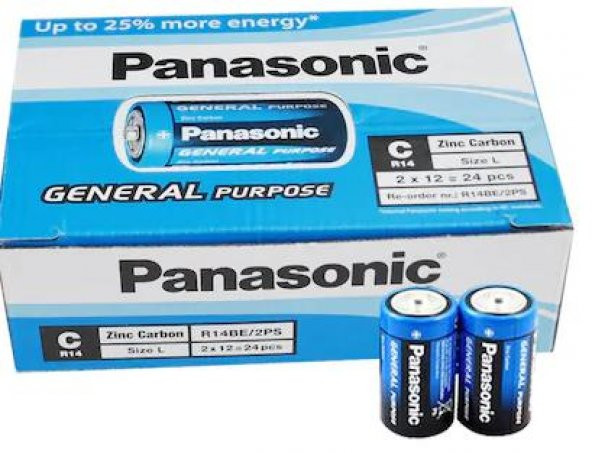 Panasonic Orta Pil 24lü Paket
