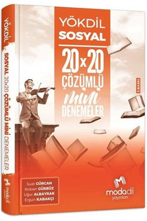 Modadil Yayınları YÖKDİL Sosyal Bilimler 20×20 Mini Denemeler
