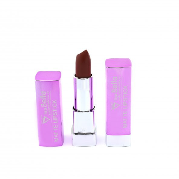 LisaBella Kadifemsi Mat Ruj - Matte Lipstick 18 - 1