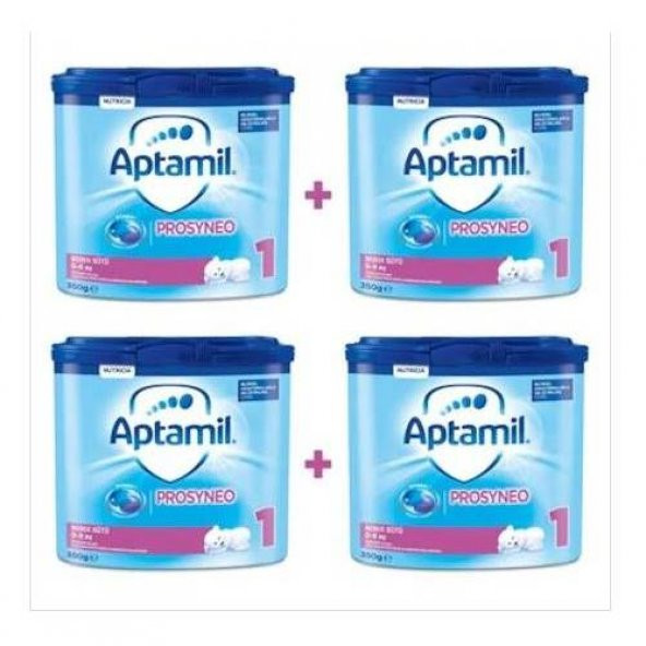 Aptamil Prosyneo 1 Bebek Sütü 350 gr 0-6 Ay  4 Adet