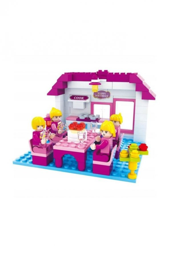 148 Parça Pazıl Peri Ev Seti Lego Yapboz Puzzle - 1