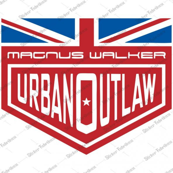 Urban Outlaw sticker 01340