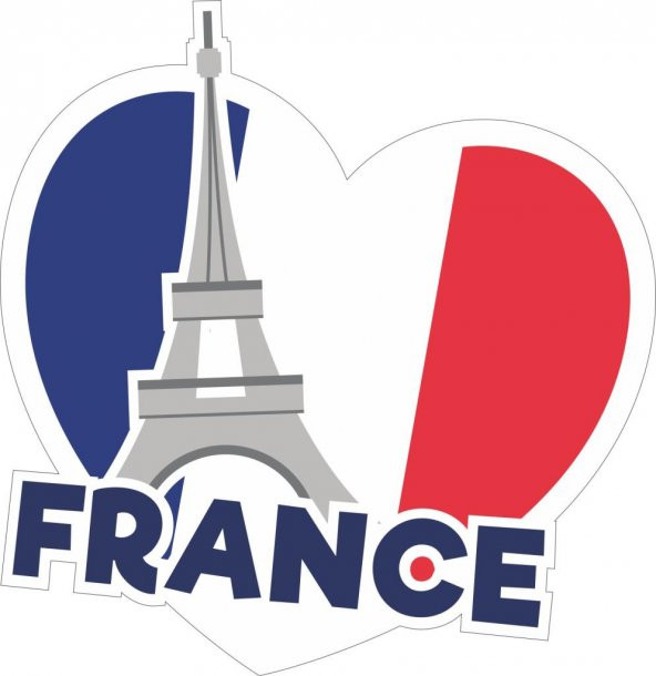 Fransa france eyfel kulesi sticker 01062