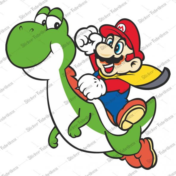 Super Süper Mario Bros Sticker 00840