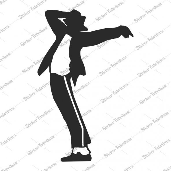 Michael Jackson Dans Sticker 00797