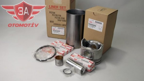 Isuzu D-Max Piston Segman Gömlek Kiti 3000cc Orjinal (4JH1)